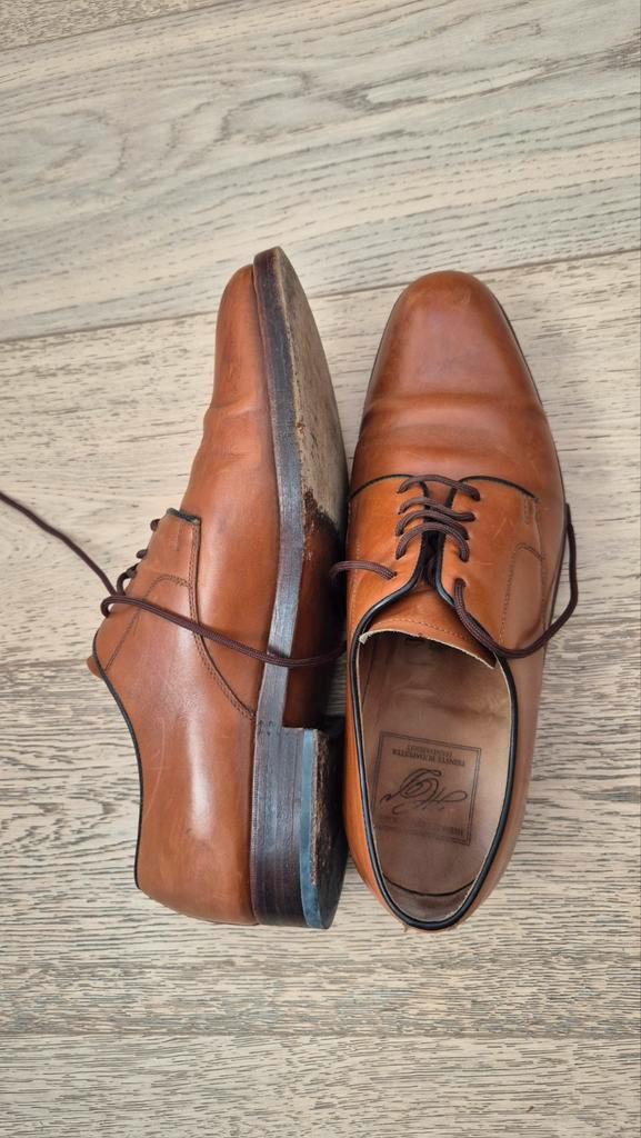 ​Heinrich Dinkelacker - Handgemaakte leren schoenen - Maat 8, Vêtements | Hommes, Chaussures, Porté, Enlèvement