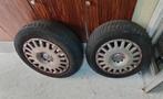 Fulda/Bridgestone winterbanden op stalen velgen  195/65 r15, Auto-onderdelen, Banden en Velgen, Ophalen, Gebruikt, 15 inch, Velg(en)