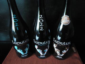 Lupulus flessen 1,5 l leeg 2021-2022-15 j, Enlèvement ou Envoi, Utilisé, Bouteille(s), Autres marques