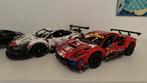 Lot lego auto’s, kraan en Ducati motor, Enlèvement, Comme neuf, Briques en vrac, Lego