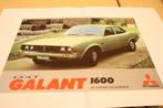 Mitsubishi Colt Galant brochure 1975, Ophalen of Verzenden, Zo goed als nieuw, Folder