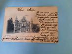 oude postkaart Willebroek Facade principale du chateau de Na, Gelopen, Antwerpen, Ophalen of Verzenden, Voor 1920