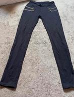 Blauwe legging met ritsversiering zijkant small, Enlèvement ou Envoi, Neuf, Legging