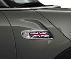 Trim covers set blauw / rood Union Jack voor zijknipperlicht, Autos : Pièces & Accessoires, Neuf, -, Mini, -
