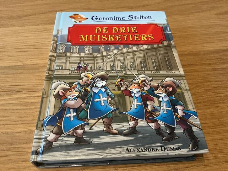 Geronimo Stilton - De drie muisketiers, Boeken, Kinderboeken | Jeugd | onder 10 jaar, Gelezen, Ophalen
