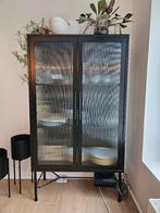 Vitrine métal et verre Woood Zion, Avec porte(s), 25 à 50 cm, Comme neuf, Enlèvement