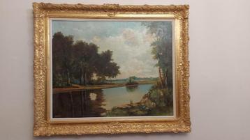 Peinture à l'huile  Lys, Antiquités & Art, Enlèvement