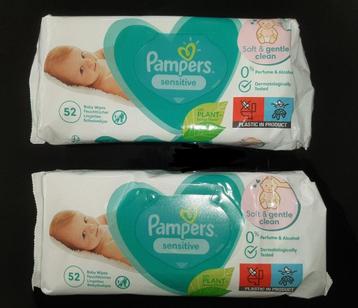 Pampers doekjes 52 stuks beschikbaar voor biedingen