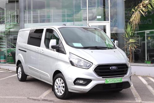 FORD TRANSIT CUSTOM LONG 2.0TDCi 130CV BOITE AUTO 5PLACES GP, Auto's, Ford, Bedrijf, Te koop, Transit, ABS, Achteruitrijcamera