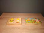 Houten kinderpuzzels, Kinderen en Baby's, Speelgoed | Kinderpuzzels, Ophalen, Gebruikt