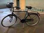 Retro herenfiets rijd perfect goede remmen, lichten, Fietsen en Brommers, Gebruikt, Versnellingen, 53 tot 57 cm, Ophalen