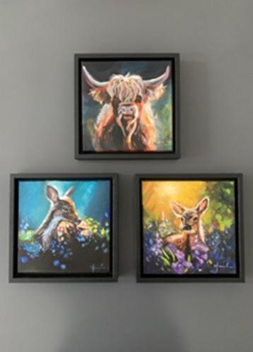 Kunsthandel Gennep -"Set 'Oh Deer" beschikbaar voor biedingen