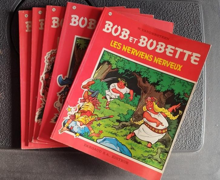 Lot Bob et Bobette EO 69,71,73,75,80 TBE, Livres, BD, Utilisé, Plusieurs BD, Enlèvement
