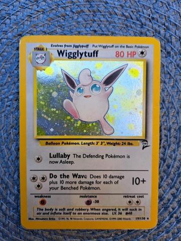 Pokemon Wigglytuff 19/130* holo near mint beschikbaar voor biedingen