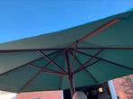 Parasol 3 M diameter houten frame zware kwaliteit, Ophalen of Verzenden