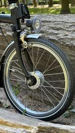 Brompton MR6 zwarte dynamo met 6 versnellingen  nieuwstaat, Fietsen en Brommers, Ophalen, Brompton, 14 tot 16 inch, Versnellingen