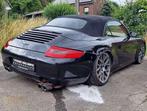 Porsche 911 Carrera 2S 3.8i ACCIDENTEE / SCHADE / DAMAGED, Auto's, 4 zetels, Beige, Cabriolet, Blauw