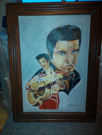 Schilderij van Elvis Presley  beschikbaar voor biedingen
