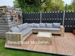 ACTIE!! Steigerhouten Hoekbank/Loungeset! 5 dagen Levertijd!, Steigerhout, Nieuw, Ophalen of Verzenden, Loungeset
