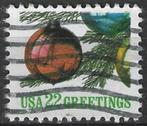 USA 1987 - Yvert 1794 - Kerstzegel - Versierde kerstboom (ST, Postzegels en Munten, Verzenden, Gestempeld