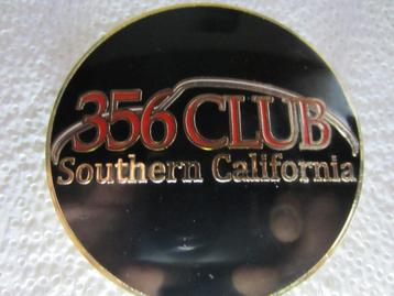 Emaille badge van Porsche 356 Club Zuid-Californië beschikbaar voor biedingen