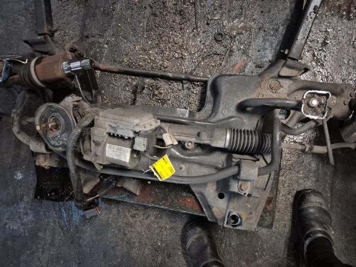 Stuurhuis Bekrachtigd van een Peugeot 207, Auto-onderdelen, Besturing, Peugeot, Gebruikt, 3 maanden garantie, Ophalen of Verzenden