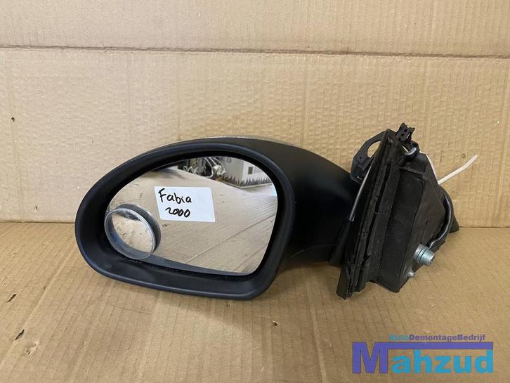 SKODA FABIA 1 Chrome links spiegel buitenspiegel mirror, Autos : Pièces & Accessoires, Rétroviseurs, Skoda, Utilisé