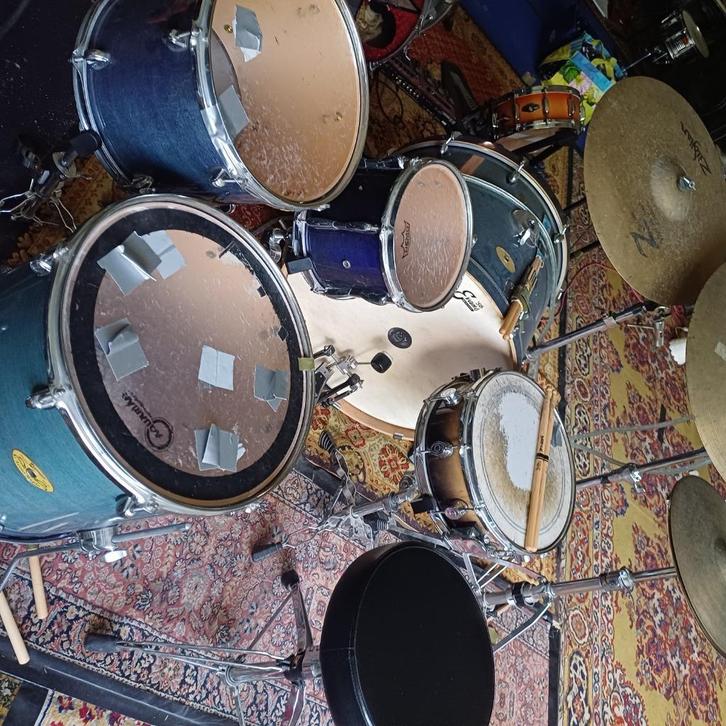 Batterie premier artist maple, Musique & Instruments, Batteries & Percussions, Comme neuf, Premier, Enlèvement