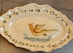 assiette ovale ancienne avec un faisan, Antiquités & Art, Enlèvement