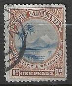 Nieuw Zeeland 1898 - Yvert 71 - Meer van Taupo - 1 p. (ST), Postzegels en Munten, Postzegels | Oceanië, Verzenden, Gestempeld