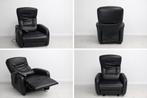 HUKLA elektrische lederen relaxzetel (verwarming & massage), Huis en Inrichting, Fauteuils, Ophalen, Gebruikt, Leer