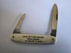 Canif Couteau St Ghislain Café du Luxembourg.  Bieres UNION1, Collections, Enlèvement ou Envoi, Utilisé, Autres types, Autres marques