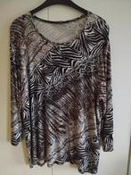 Bruin/zwarte blouse, Ophalen, Bruin