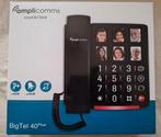 Senioren telefoon met grote toetsen Amplicomms BigTel 40Plus, Ophalen of Verzenden, Zo goed als nieuw