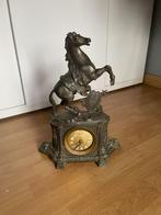 Prachtige klok brons paard, Antiek en Kunst, Curiosa en Brocante, Ophalen of Verzenden