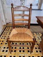 Houten stoelen, Huis en Inrichting, Stoelen, Ophalen, Bruin, Klassiek, Zo goed als nieuw