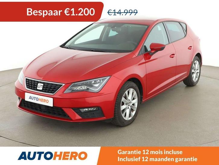 SEAT Leon 1.0 TSI Style (bj 2020), Auto's, Seat, Te koop, Leon, ABS, Airbags, Airconditioning, Android Auto, Apple Carplay, Bluetooth
