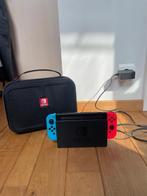 Nintendo Switch met Opbergtasje, Ophalen of Verzenden, Zo goed als nieuw, Zonder controller, Switch Original