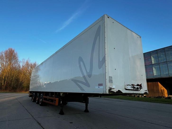 Oplegger Achterste As Gestuurd Schmitz Cargobull SKO24, Auto's, Vrachtwagens, Bedrijf, LED verlichting, Ophalen