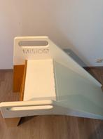 Misioo kinderglijbaan, Ophalen, Gebruikt