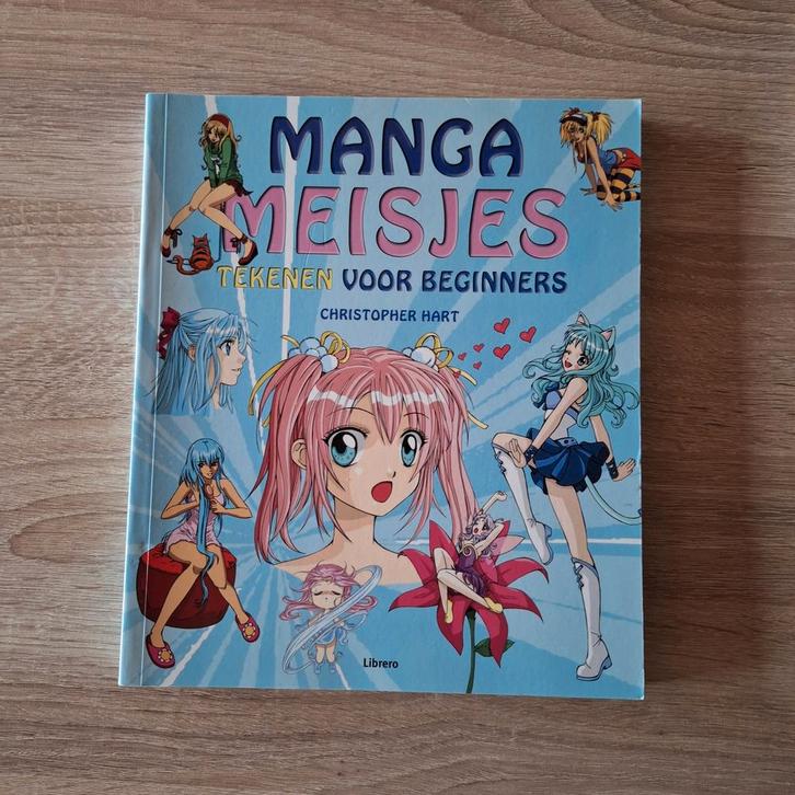 Christopher Hart - Mangameisjes tekenen voor beginners, Boeken, Hobby en Vrije tijd, Zo goed als nieuw, Ophalen of Verzenden