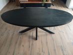 Ovale eettafel, Huis en Inrichting, Tafels | Eettafels, Ophalen, Gebruikt