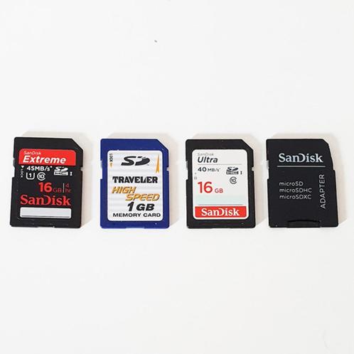 Sandisk, Audio, Tv en Foto, Foto | Geheugenkaarten, Zo goed als nieuw, 16 GB, Fotocamera, Verzenden