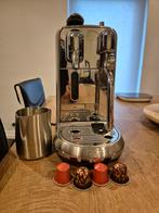 Machine Sage Nespresso Creatista plus, Ophalen of Verzenden, Afneembaar waterreservoir, Zo goed als nieuw, Espresso apparaat