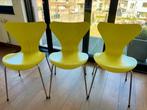 3 vlinderstoelen (Series 7) Fritz Hansen in perfecte staat, Huis en Inrichting, Stoelen, Ophalen, Zo goed als nieuw, Drie