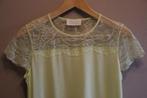 Gele Dames Top met Kant merk Zara maat S, Nieuw, Zara, Geel, Nieuw, Ophalen of Verzenden
