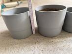 Grijze bloempotten ikea 3 maten, Tuin en Terras, Ophalen, Binnen