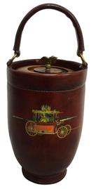 Leren Papeete Fire IJsemmer uit de jaren 50, Ophalen of Verzenden