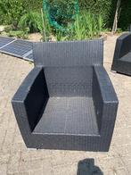 4 loungestoelen tegen elk aannemelijk bod, Tuin en Terras, Ophalen, 4 zitplaatsen, Gebruikt, Loungeset