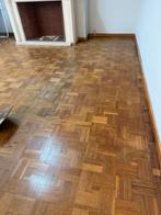 klassieke parketvloer in mozaïek massief eiken parket 100 m2, Ophalen, Zo goed als nieuw, Hout, Parket